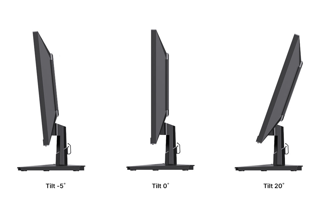 Versatile comfort with ergonomic stand design.
