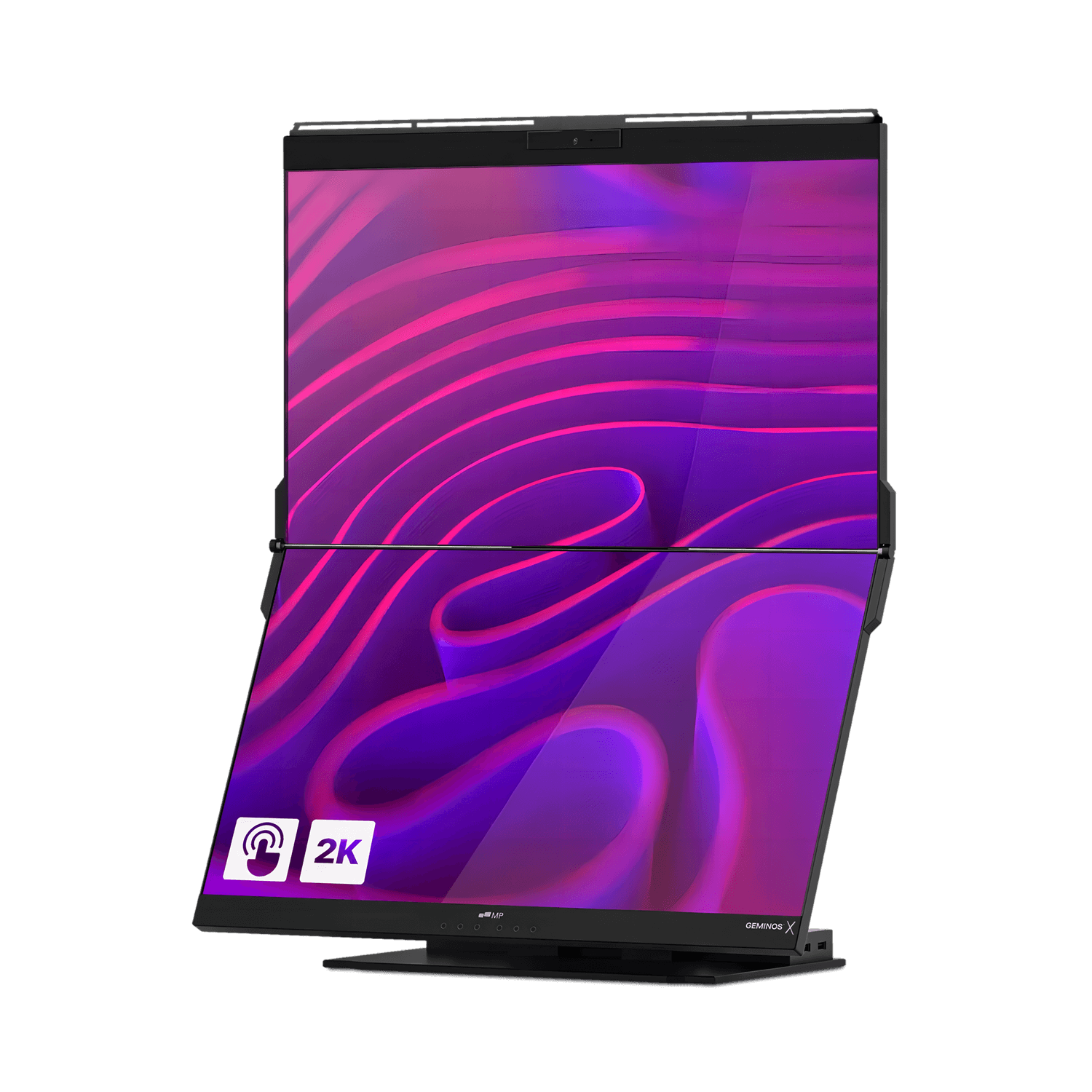 Geminos X stacked monitor