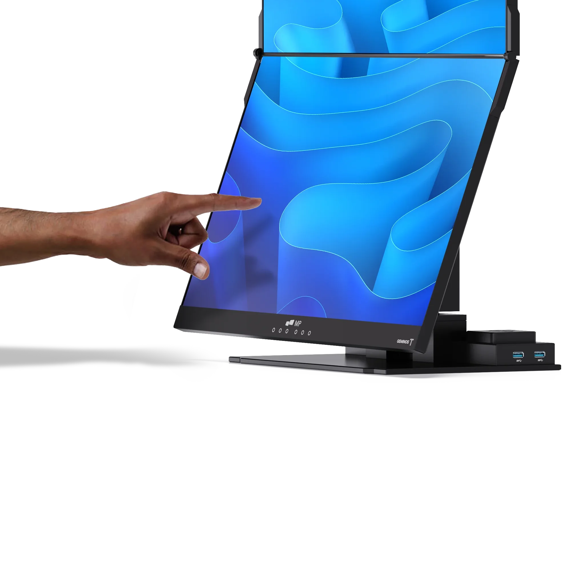 Bottom touchscreen on Geminos T and Geminos X