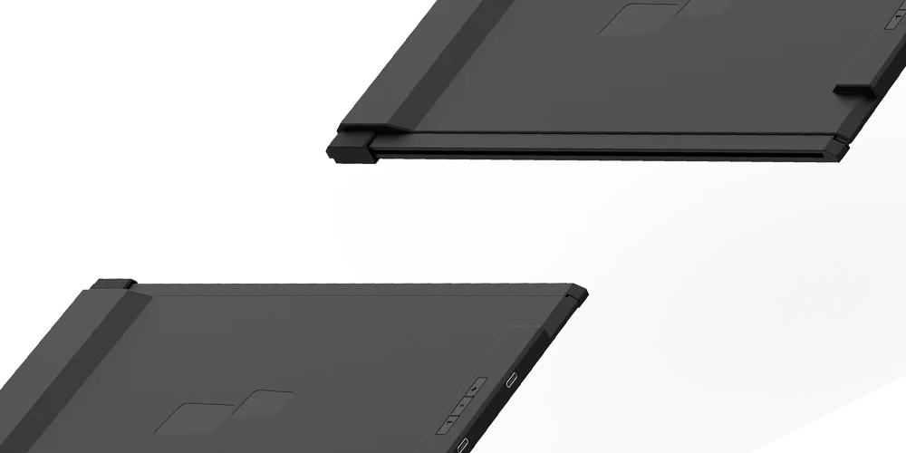 Duex Plus DS second screen for laptop light-weight design