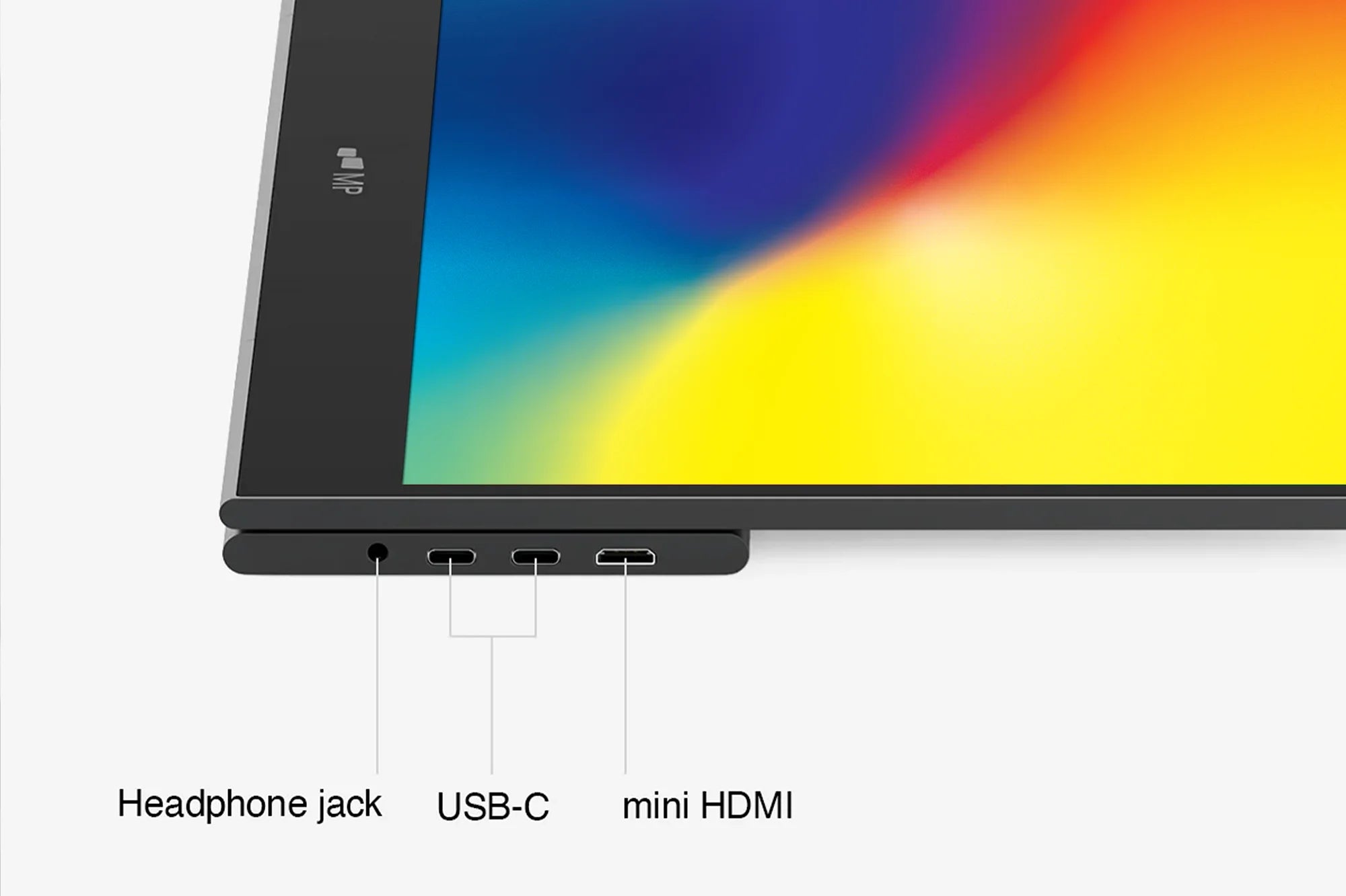 Glance Portable Monitor for Laptop with USB-C mini HDMI