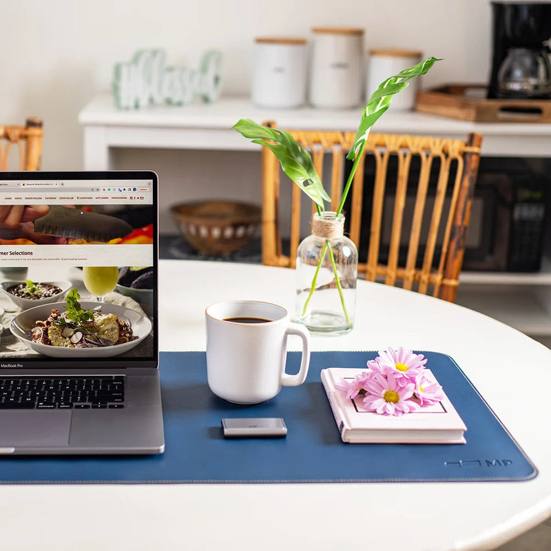PU Leather Desk Mat | Mobile Pixels