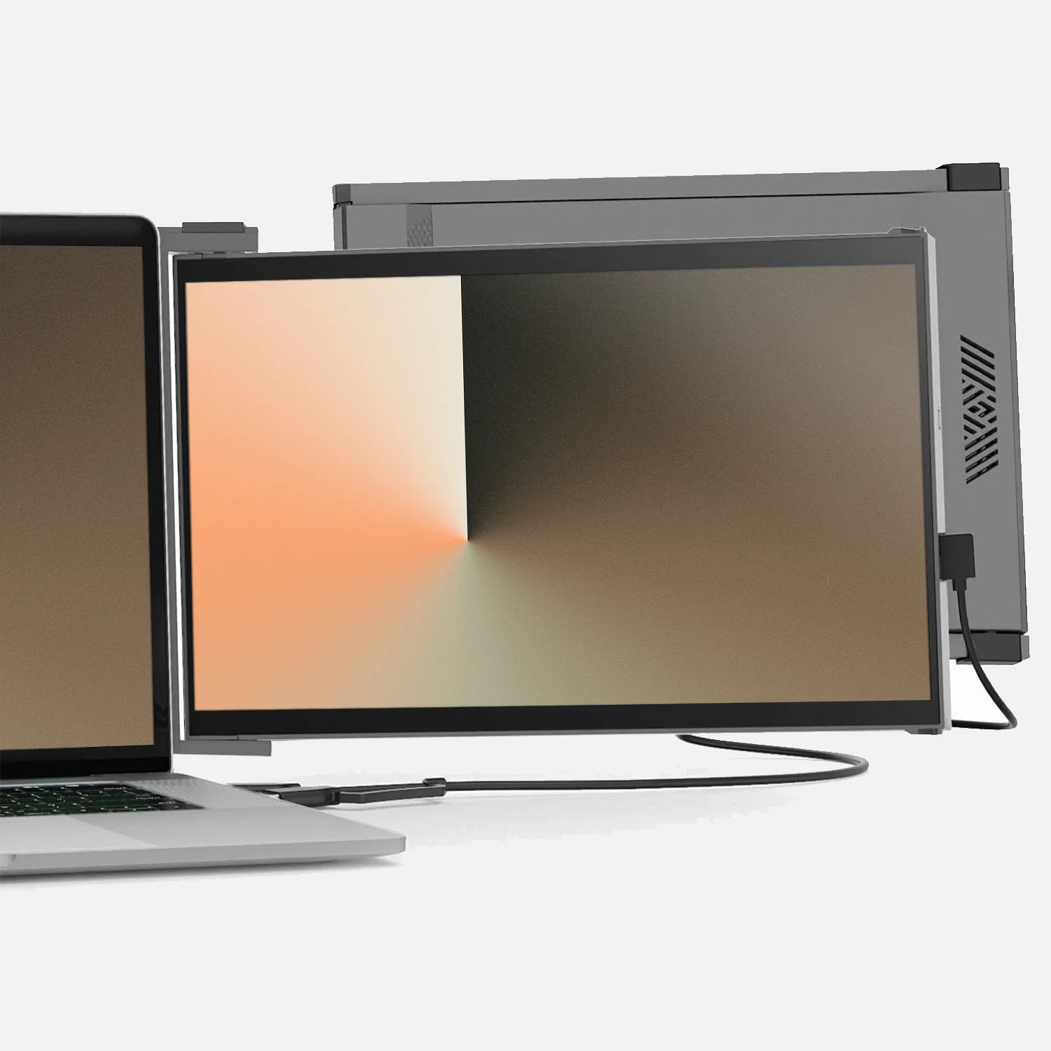 Grey Duex Max dual screen for laptop