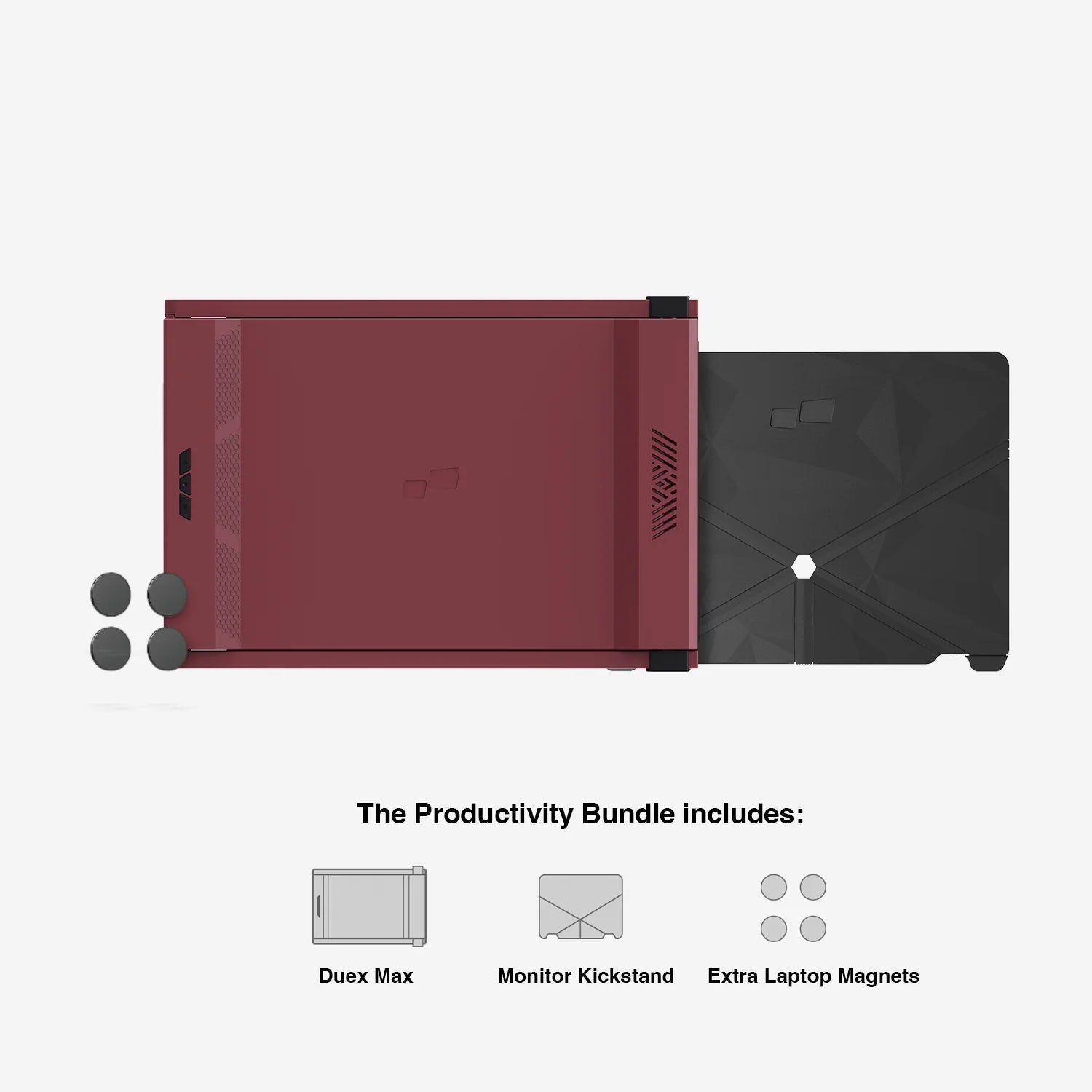 Rio Rouge Duex Max Portable Dual Screen for Laptop Productivity Bundle