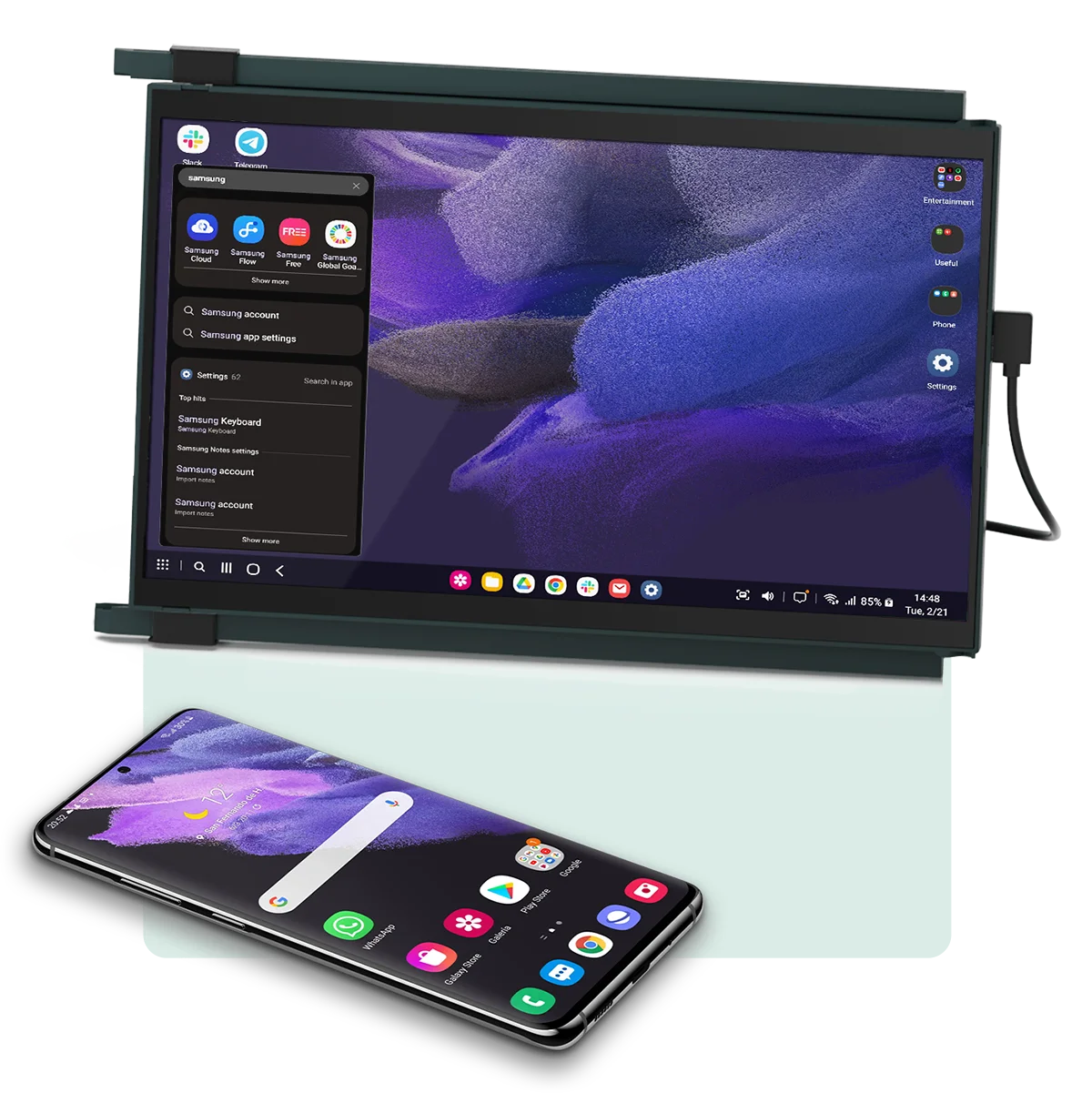 Portable extended for you phone