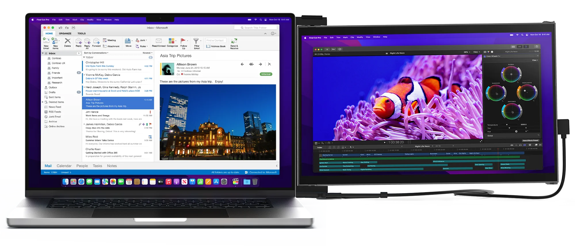 dual screen for laptop