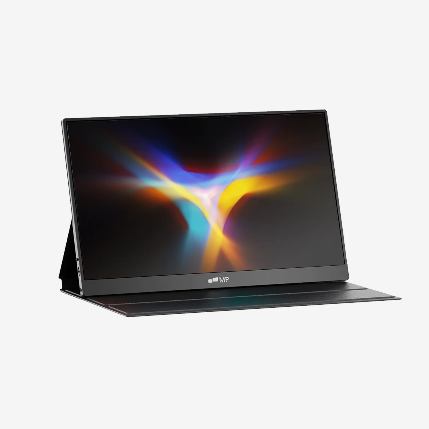 Fold portable monitor for laptop