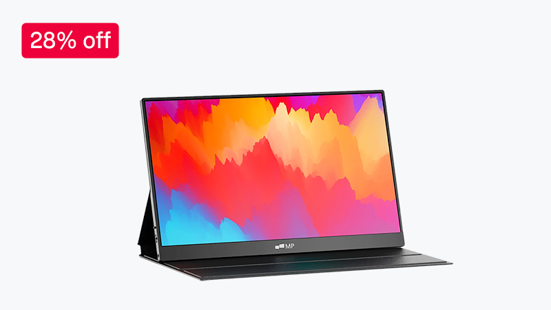 Fold dual screen for laptop