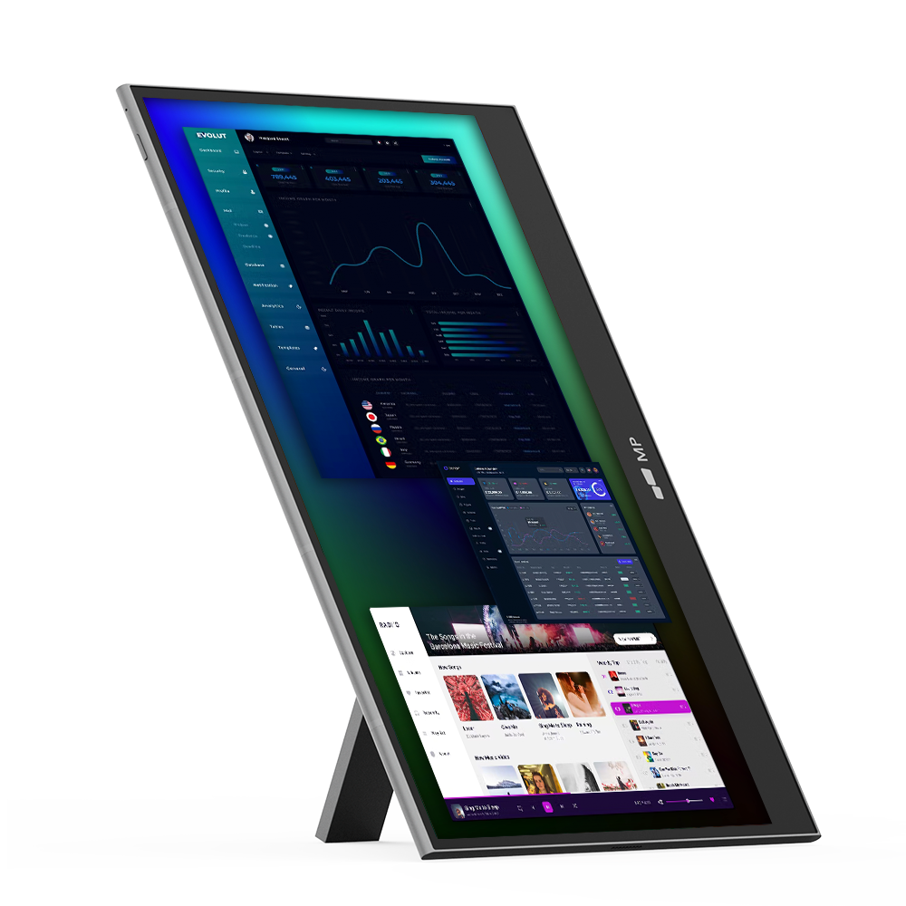 Glance Pro Portable Touch Screen Monitor for Laptop