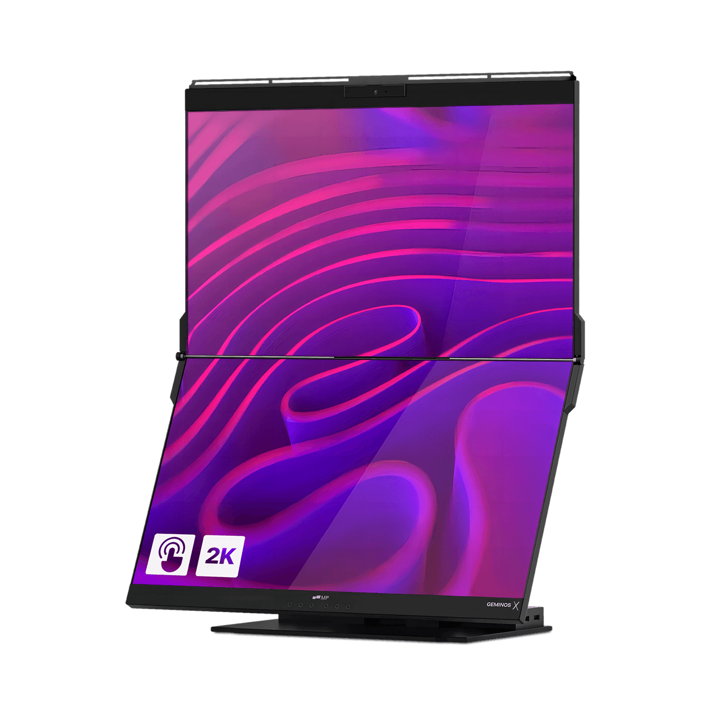 Geminos Stacked Monitor Desktop Dual Monitor Bundle Mobile Pixels