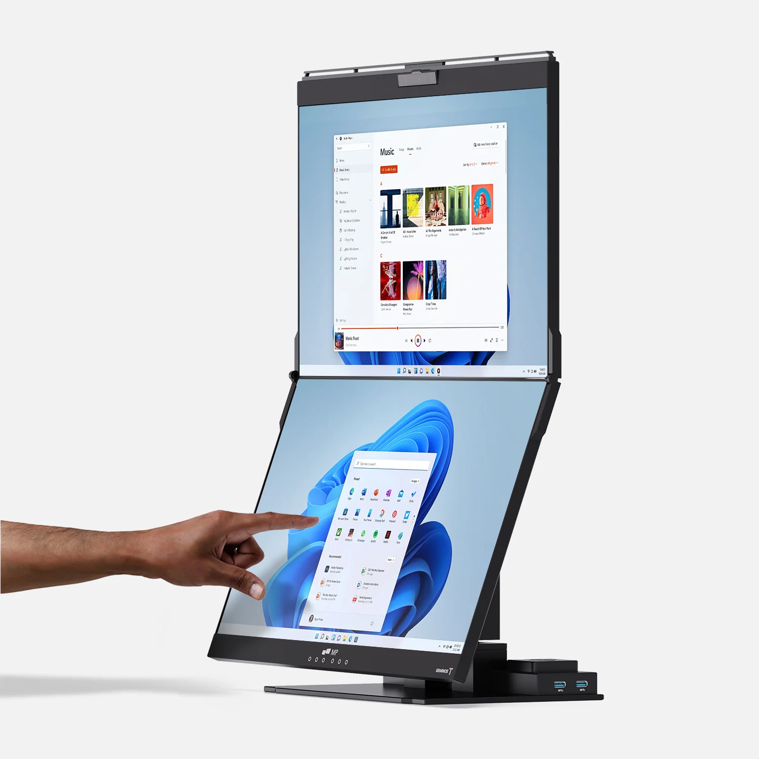 Touch online screen monitor