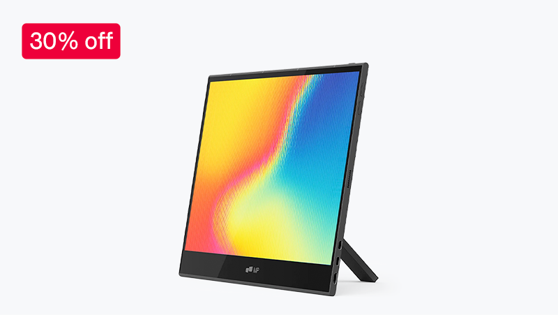 Glance Pro portable OLED touch screen monitor for laptop