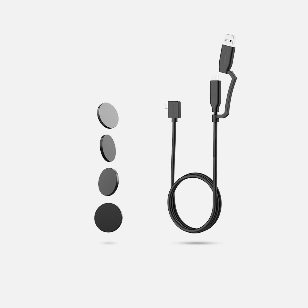 Magnets(Black) + Data Cable Bundle