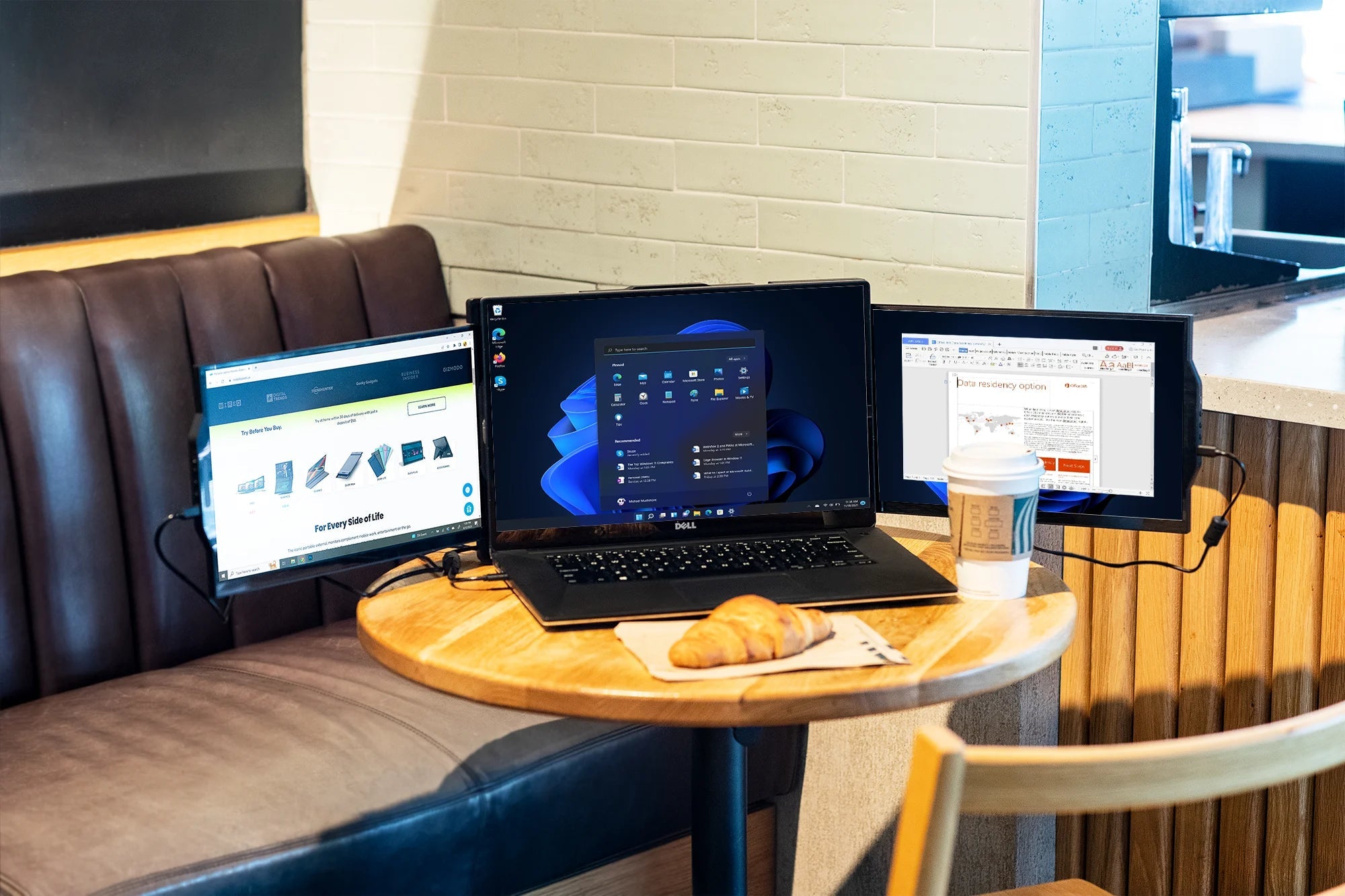 Mobile Pixels Trio Triple Monitor Laptop