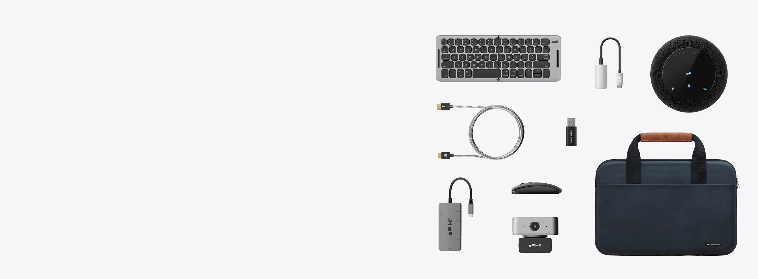 お得セット ADESEVEN PORTABLE TRI-SCREEN(＋Mハブ＋専用ポーチ