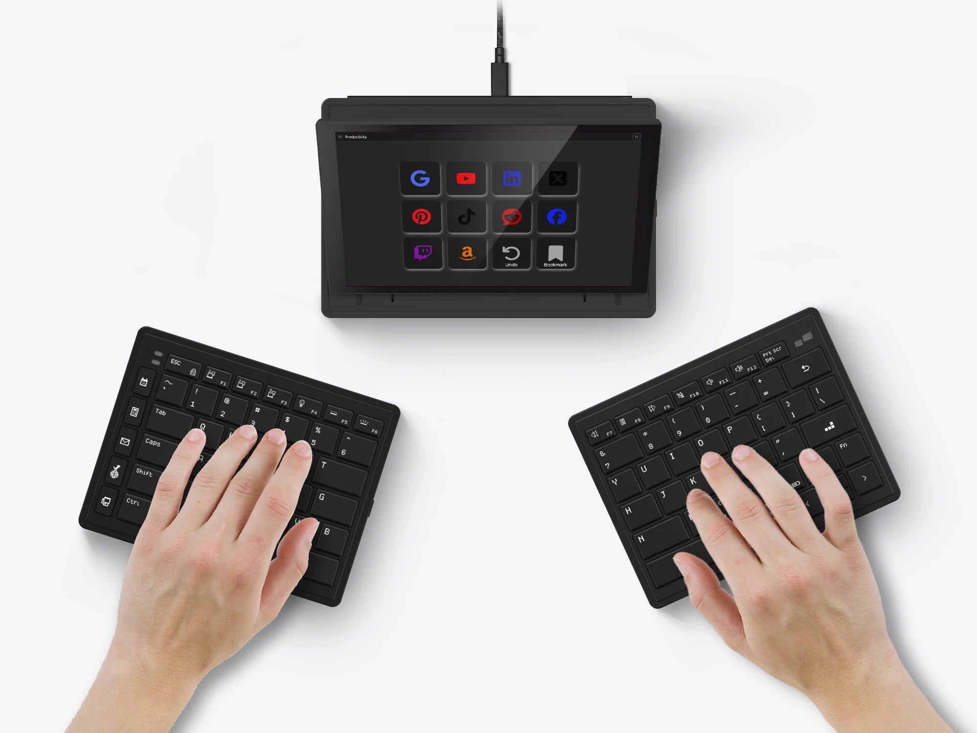 Tetra Keyboard in Split Mode
