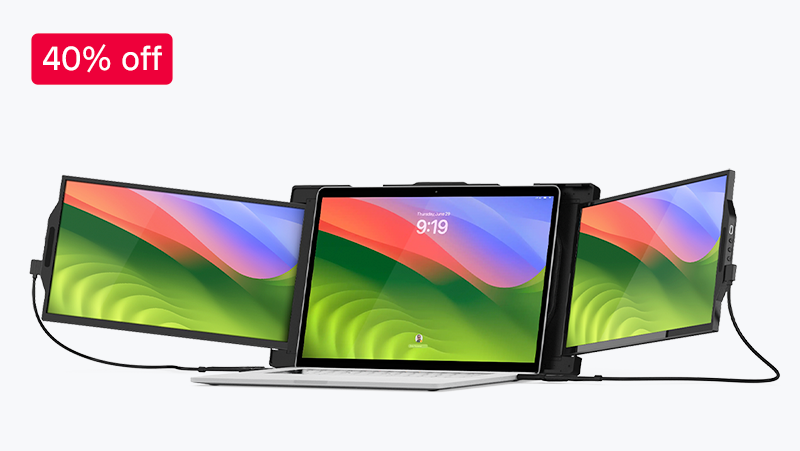 Trio/ Trio Max triple portable monitor for laptop