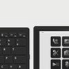 The Tetra keyboard attaches magnetically